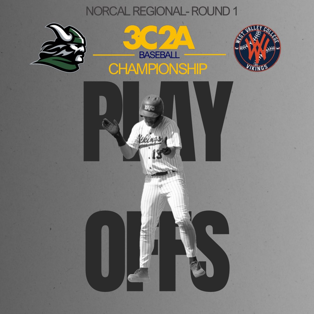 The DVC Baseball Team has made the state playoffs!
