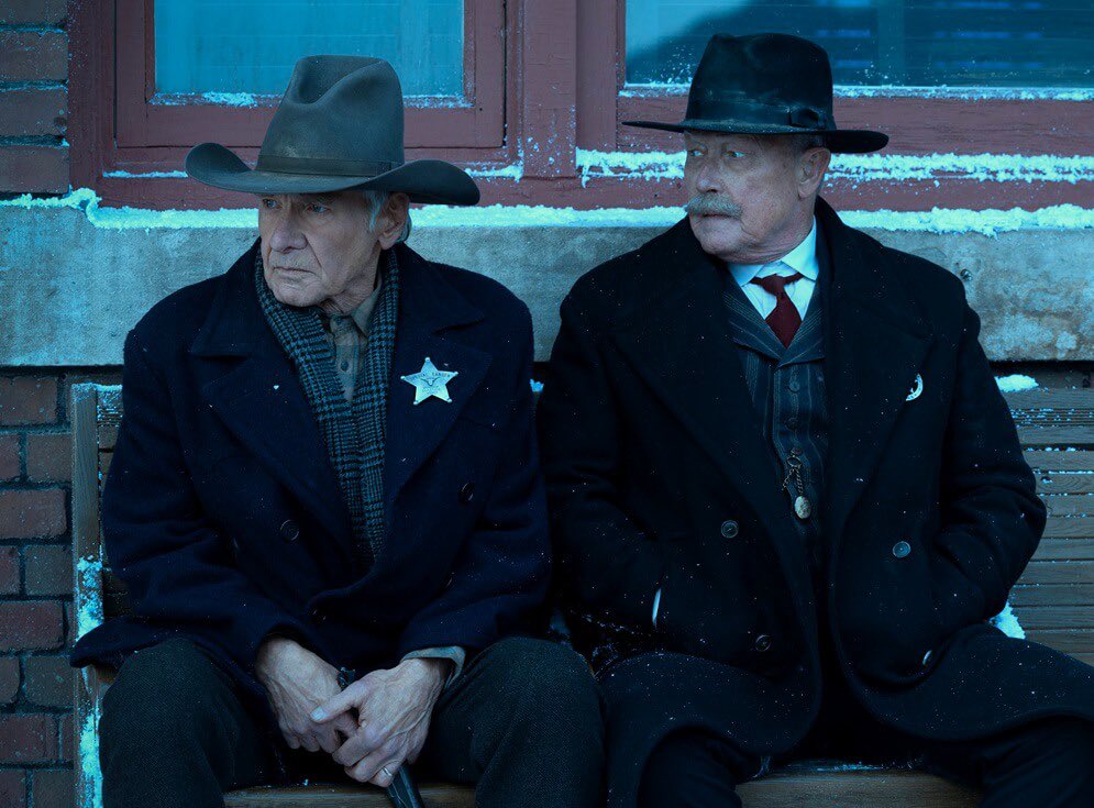 Never thought that Han Solo and the T-1000 would one day team up as cowboys in Montana.