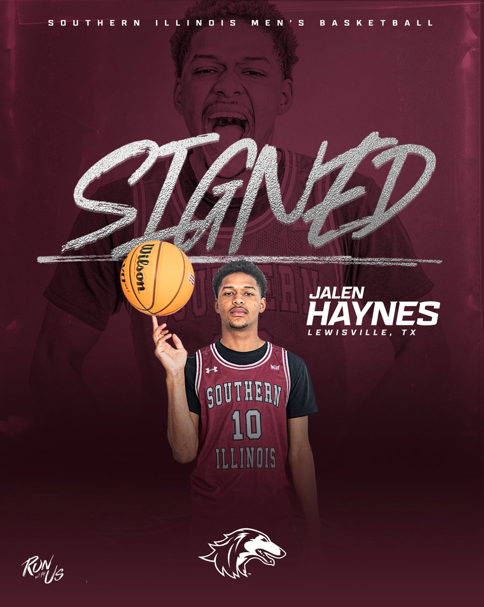 Saluki Basketball (@siu_basketball) on Twitter photo ๐ข๐๐๐๐๐๐๐๐๐ฌ ๐ ๐๐๐ช๐ ๐๏ธ
Welcome to the Saluki Family <a href="/jalenhaynesss/">Jalen Haynes</a>!
๐ Averaged 17.1 points, 5.0 rebounds assists, and 3.6 assists per game at Hebron HS
๐ Named to the 6A All-Region Team, South Texas First Team All-District in 2023-24
๐ In post grad, he helped ๐ข๐๐๐๐๐๐๐๐๐ฌ ๐ ๐๐๐ช๐ ๐๏ธ
Welcome to the Saluki Family <a href="/jalenhaynesss/">Jalen Haynes</a>!
๐ Averaged 17.1 points, 5.0 rebounds assists, and 3.6 assists per game at Hebron HS
๐ Named to the 6A All-Region Team, South Texas First Team All-District in 2023-24
๐ In post grad, he helped