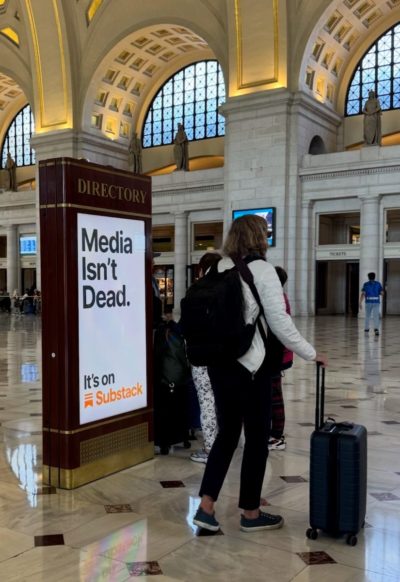 We've got some ads up in Washington DC.