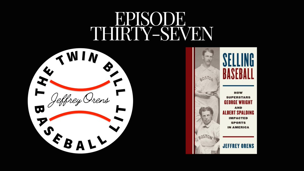 Today on the podcast, Jeffrey Orens joins us to talk about his book, SELLING BASEBALL. Plus, Christopher Rubio-Goldsmith reads his poem, ⁠"Unwritten Rules"

Spotify: open.spotify.com/episode/591fSH…
Apple: podcasts.apple.com/us/podcast/37-…
YouTube: youtube.com/watch?v=q23xRE…