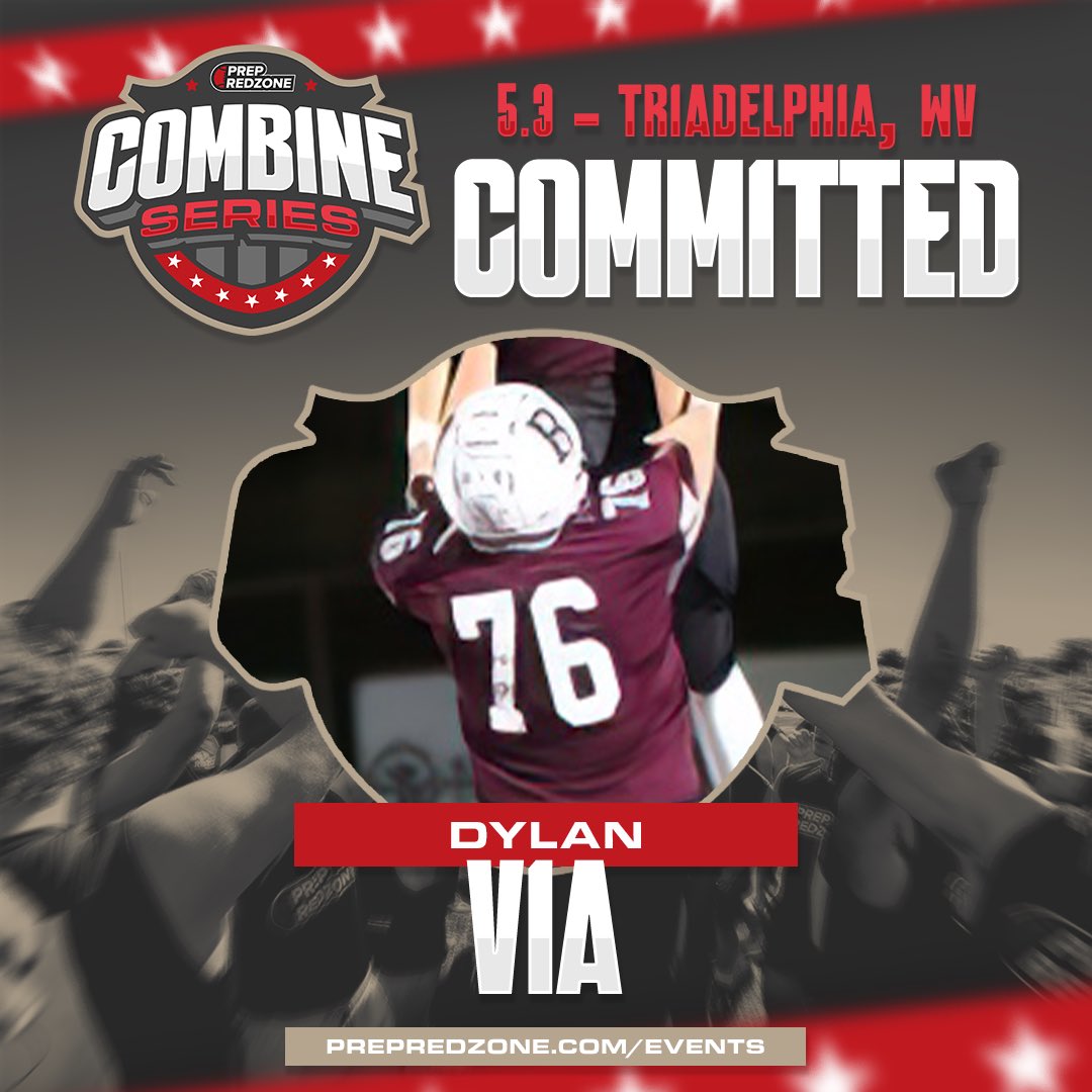 🔒 LOCKED IN!

Woodrow Wilson’s <a href="/Dylan_Via76/">Dylan Via</a> is ready to compete at the Combine Series! 

Join him in Triadelphia, WV on May 3rd below with discount code PRZWVCombine25! 👇 

🔗: events.prepredzone.com/e/1484/registe…

#wvprepfb