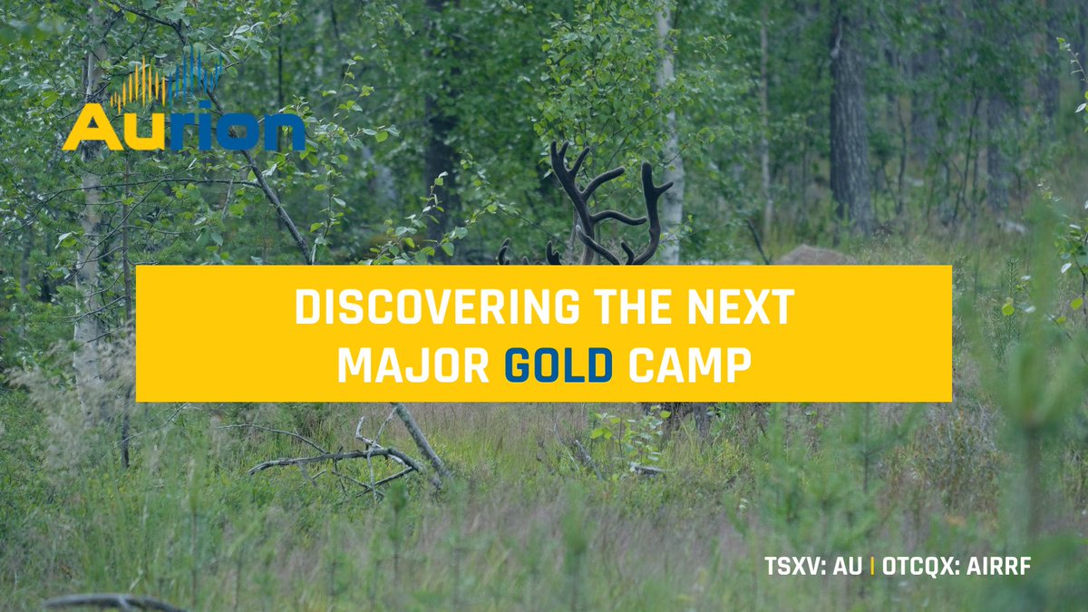 🔍 Over 20 gold discoveries made since 2016.

Aurion isn’t just exploring, we’re building a gold district in Finland’s Central Lapland Greenstone Belt! Learn more by visiting our website: aurionresources.com

$AU $AIRRF
#Gold #Au #Mining