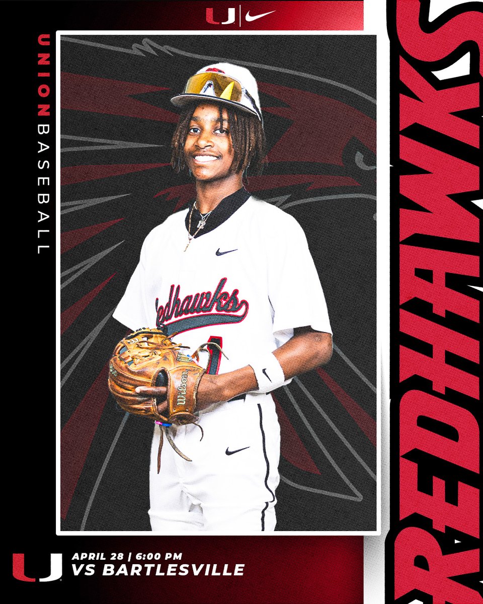 Union Athletics (@union_athletics) on Twitter photo Road trip ready!
Union Baseball heads to Bartlesville today—first pitch at 6PM!
Let’s get it, fellas! ⚾🔥 #unionbaseball #redhawkpride
<a href="/union_baseball/">Union Baseball</a> Road trip ready!
Union Baseball heads to Bartlesville today—first pitch at 6PM!
Let’s get it, fellas! ⚾🔥 #unionbaseball #redhawkpride
<a href="/union_baseball/">Union Baseball</a>
