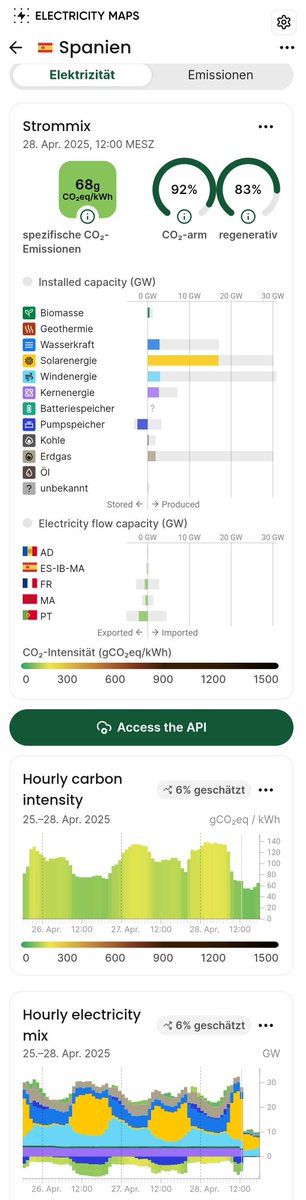 "What the Hell is Going On in Spain?"

At around half past eleven today, Spain and Portugal experienced an almost nationwide blackout.
Small parts of southern France were also briefly affected but reportedly regained power quite quickly.

The Portuguese grid operator currently