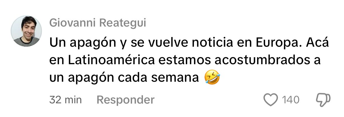 esta flexeando no tener luz