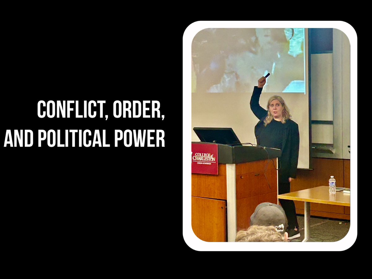 CPM (@cpm_cofc) on Twitter photo If you missed Dr. Jennifer Brick Murtazashvili when she was in town for Adam Smith Week, click youtu.be/5H_pgSPJyEA to watch her talk: “Conflict, Order, and Political Power.” #worththewatch #ASW2025 #Checkitout <a href="/CofC/">College of Charleston</a> If you missed Dr. Jennifer Brick Murtazashvili when she was in town for Adam Smith Week, click youtu.be/5H_pgSPJyEA to watch her talk: “Conflict, Order, and Political Power.” #worththewatch #ASW2025 #Checkitout <a href="/CofC/">College of Charleston</a>