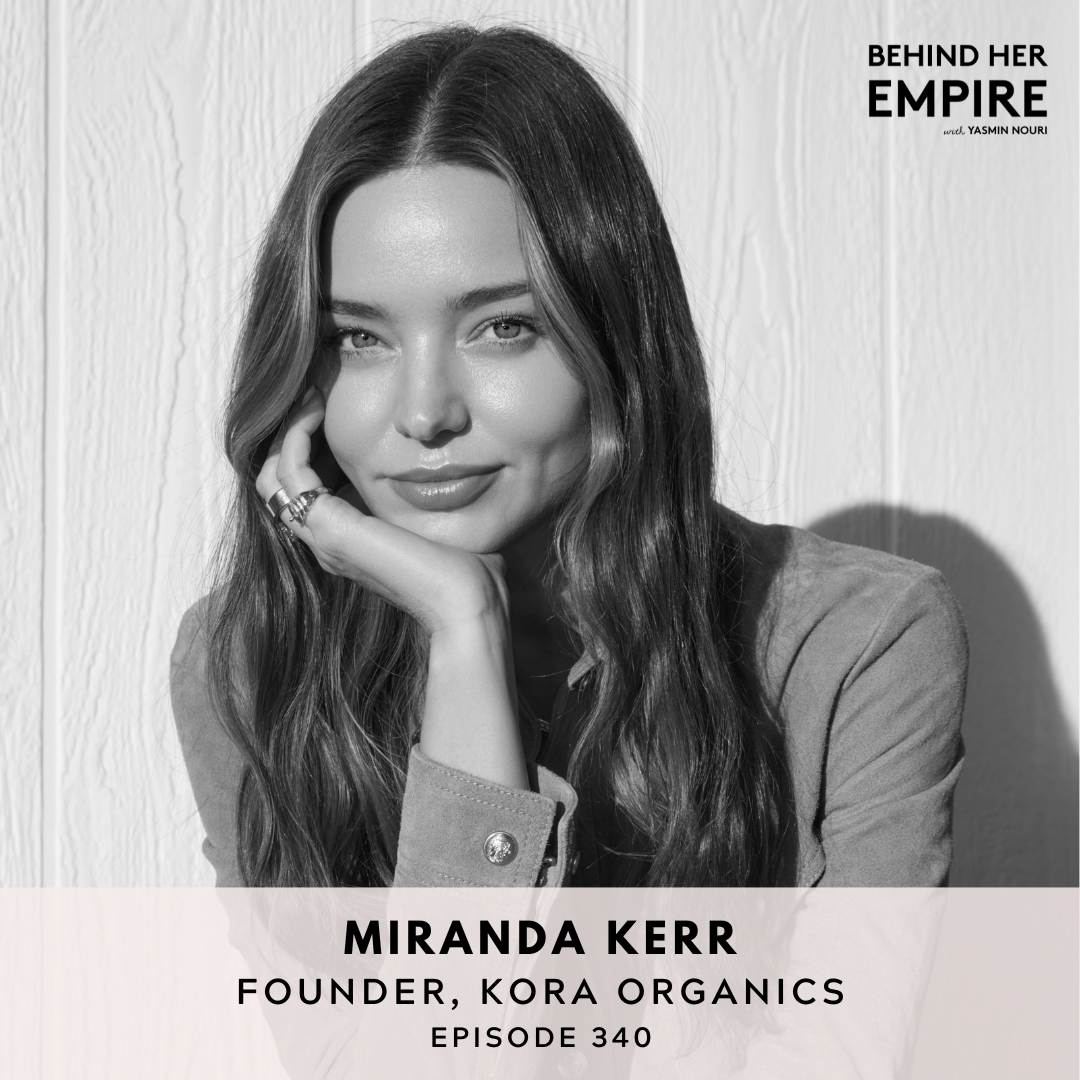 In this week's episode, we're joined by Miranda Kerr, a globally recognized model and the founder &amp; CEO of KORA Organics, a skincare brand known for its commitment to clean, certified organic products. Full episode available here: behindherempire.com/episode/mirand…