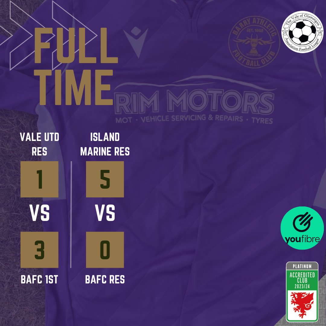 BarryAthleticFC's tweet photo. Another senior men's season finished! Our first team ended the season on a positive note with goals from top scorer Ryan Escott, captain Tyler Lavery and a first goal in the first team for Toby Gent. They finish the season in 3rd place. https://t.co/DMgF48433C