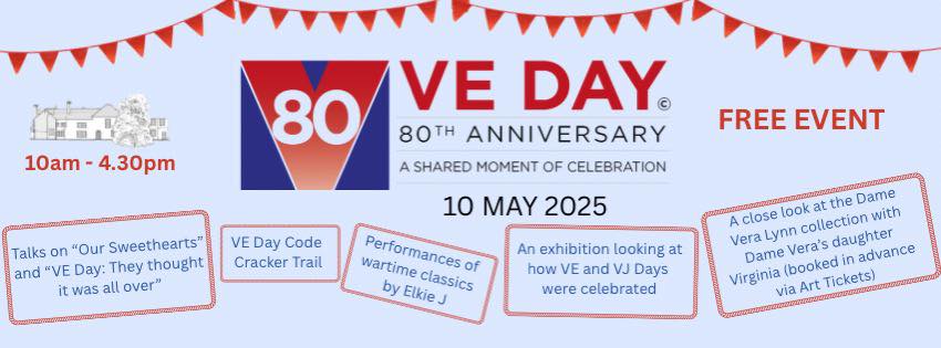 Barking and Dagenham Council (@lbbdcouncil) on Twitter photo 🇬🇧 Don't miss Valence House's special VE Day event on Saturday 10 May, 10am - 4pm!🇬🇧
💃🏽 Musical performances
👀 Explore wartime collections
🔎 VE Day Code Cracker Trail and more!
Find out more👇🏽
orlo.uk/MLxzr
<a href="/ValenceHouse/">Valence House</a> <a href="/CllrAshraf/">Cllr Saima Ashraf</a> 🇬🇧 Don't miss Valence House's special VE Day event on Saturday 10 May, 10am - 4pm!🇬🇧
💃🏽 Musical performances
👀 Explore wartime collections
🔎 VE Day Code Cracker Trail and more!
Find out more👇🏽
orlo.uk/MLxzr
<a href="/ValenceHouse/">Valence House</a> <a href="/CllrAshraf/">Cllr Saima Ashraf</a>