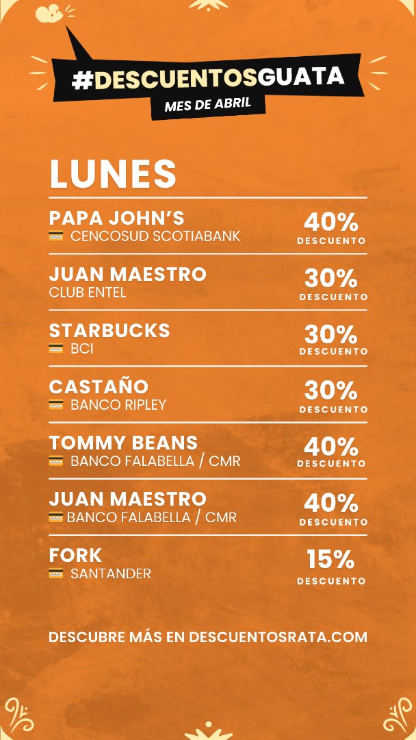 Descuentos Rata 🐭 tweet media