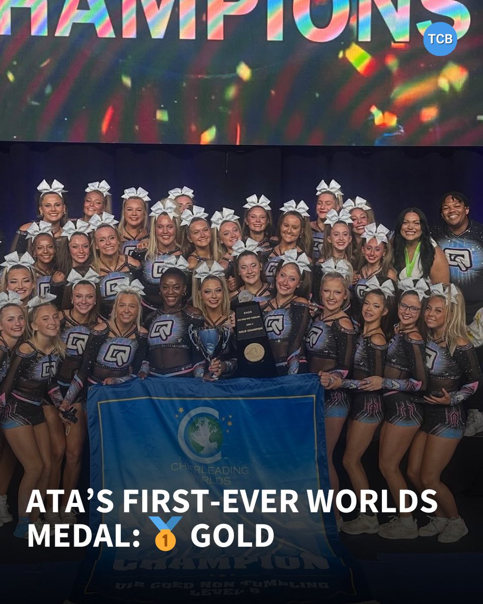 ATA QuaNTum has claimed the gym’s first-ever Worlds medal, and it was no less than GOLD!

History made for the team and program 🌟