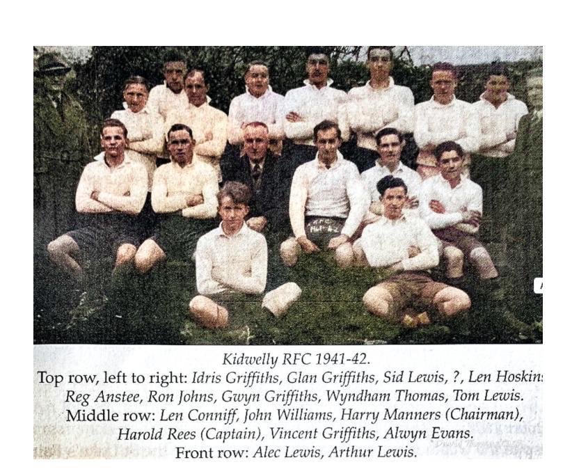 Ian Davies (@sooty10) on Twitter photo I’m one of 4 brothers that played for <a href="/rfc_kidwelly/">Kidwelly RFC</a> but never all played together. The Griffiths brothers did though. Idris, Glan, Vincent & Gwyn👌Vincent & Gwyn also brilliant servants for <a href="/KidwellyBowls/">Kidwelly Town Bowling Club</a>. Both wining the Gold Cup in Tenby.Gwyn doing the Double 👌 I’m one of 4 brothers that played for <a href="/rfc_kidwelly/">Kidwelly RFC</a> but never all played together. The Griffiths brothers did though. Idris, Glan, Vincent & Gwyn👌Vincent & Gwyn also brilliant servants for <a href="/KidwellyBowls/">Kidwelly Town Bowling Club</a>. Both wining the Gold Cup in Tenby.Gwyn doing the Double 👌