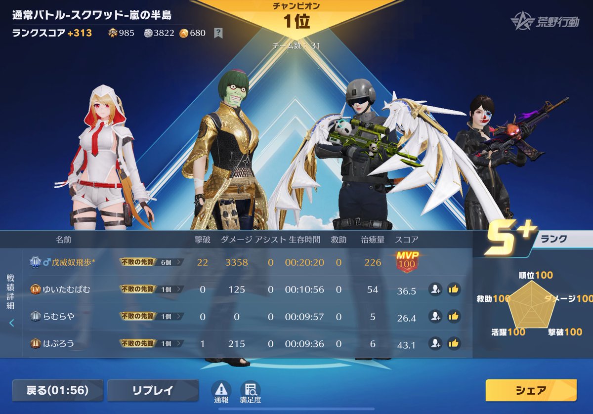 rxleb's tweet photo. 久々に遊んでるからbotしかおらんのに付近が初心者でめっちゃ褒めてくれるから楽しかった爆笑 https://t.co/hLRAS37j4L