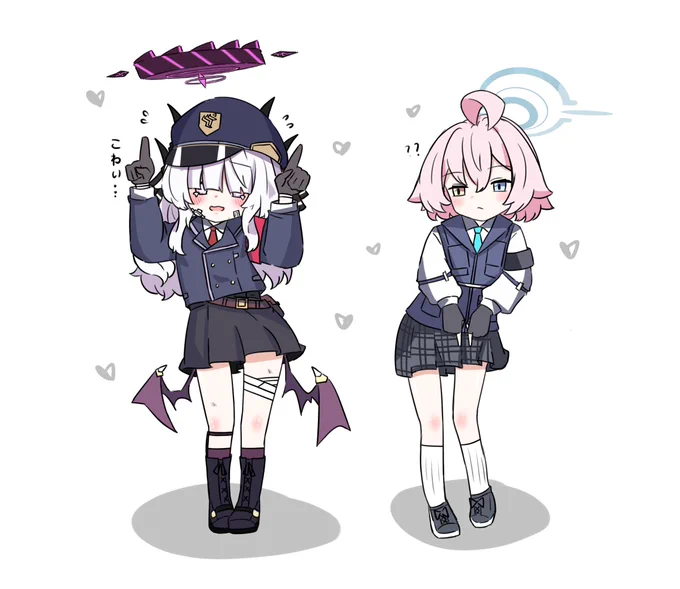 INTERNET YAMERO~ホシノ1年生とヒナ1年生も仲良くなってほしい～#ブルアカ #ホシヒナ 