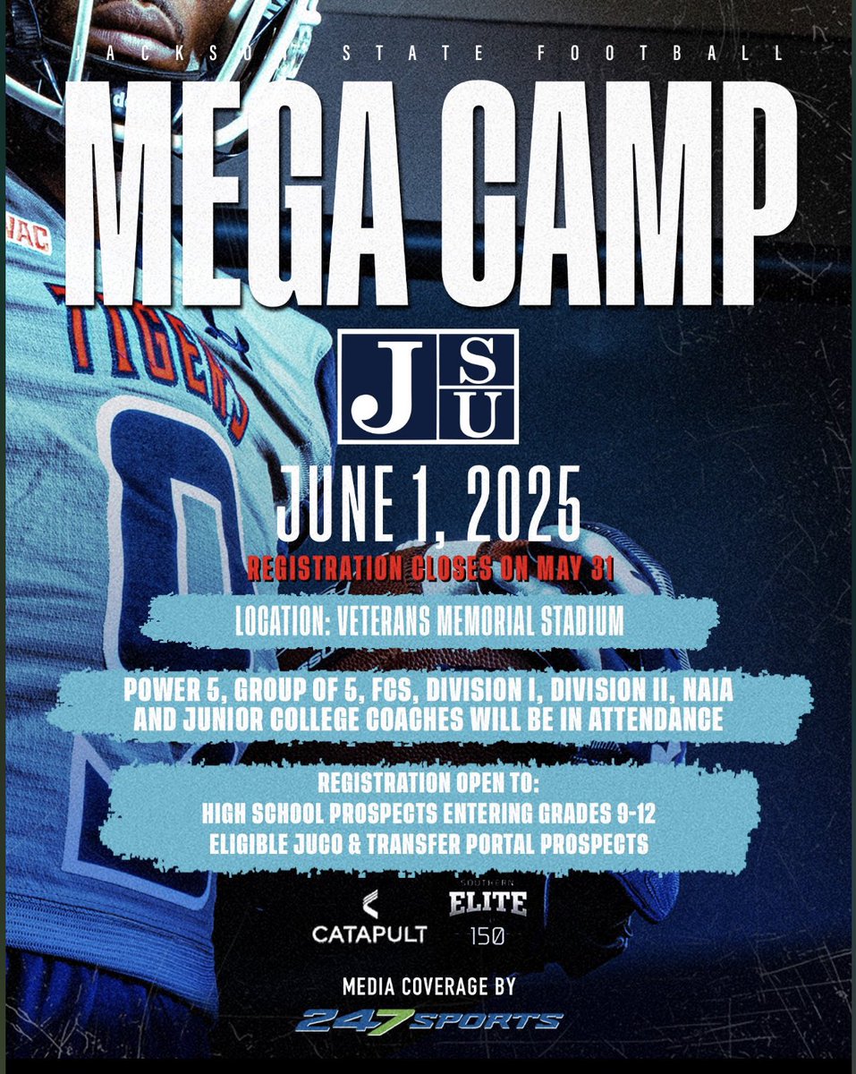 Come work out in front of those that matter. Invest in yourself. More than 45 colleges on hand. Click below to register and for more info...
go.netcamps.com/events/7298-ja…

QB: <a href="/AnthonyJa8867/">Ja’Norris Anthony</a> 
RB: <a href="/TheRBCQ/">Caiden Quarles</a> <a href="/JawuanGideon6/">Sam Gideon</a> 
WR: <a href="/JS00505/">John austin</a> <a href="/CedricOwensJr1/">Cedric (CJ) Owens Jr.✞</a> <a href="/dfizzzyy/">Desmen Jefferson</a> 
Center: <a href="/Maddox_M52/">Maddox McDonald</a>