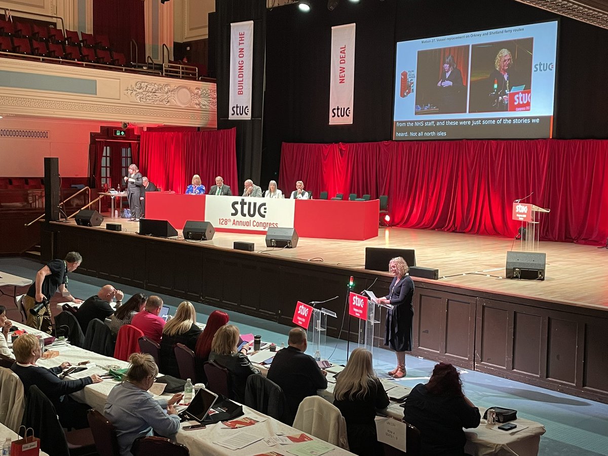 CSP Scotland (@cspscot) on Twitter photo <a href="/thecsp/">Chartered Society of Physiotherapy (CSP)</a> delegation leader speaks in support of motion 27 - replacement ferry services for Orkney and Shetland #stuc25 <a href="/thecsp/">Chartered Society of Physiotherapy (CSP)</a> delegation leader speaks in support of motion 27 - replacement ferry services for Orkney and Shetland #stuc25