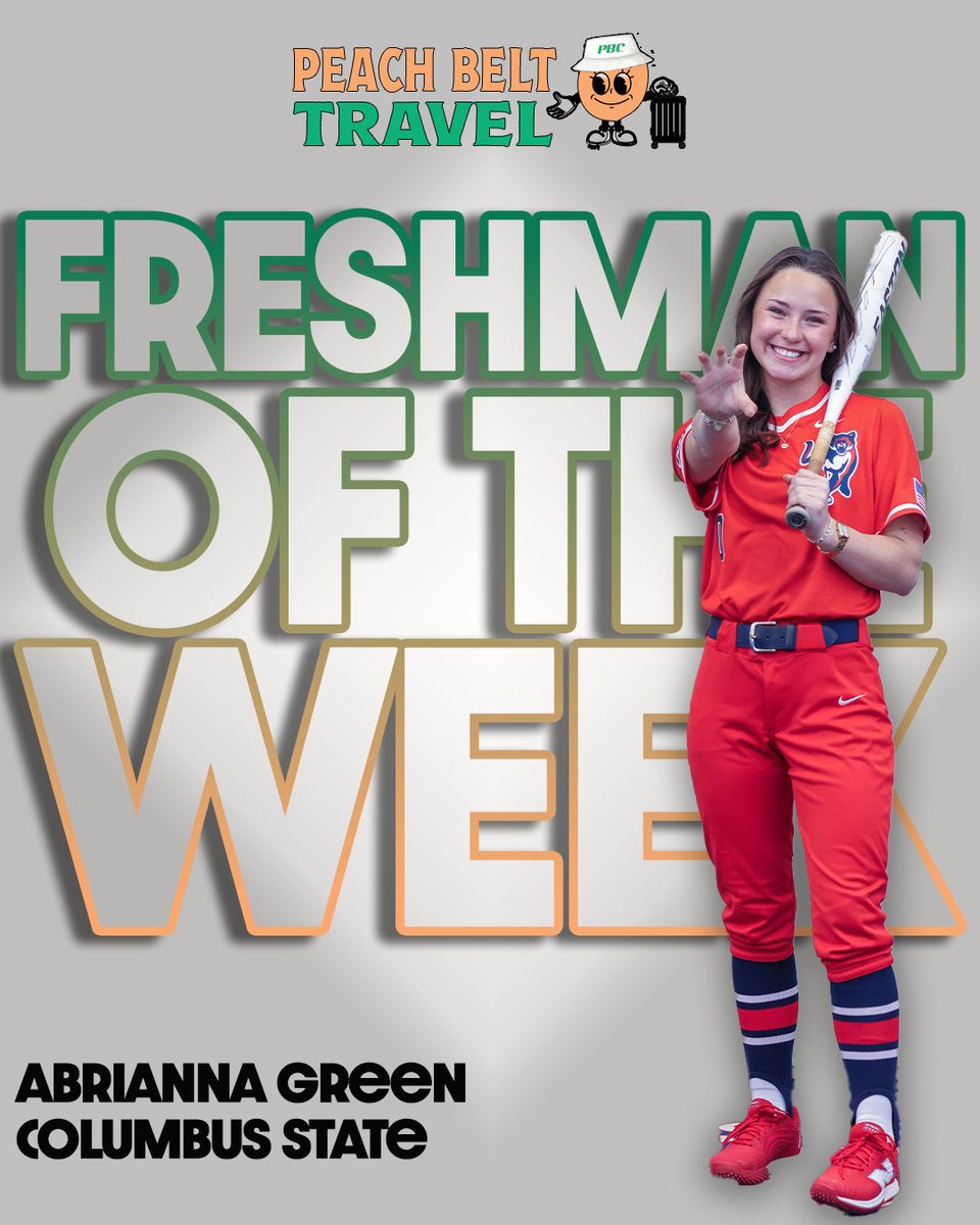 Peach Belt Travel Softball Players of the Week🥎

🗓️ April 21st-27th

🔗 in bio for more information

#PBCDOMINANT