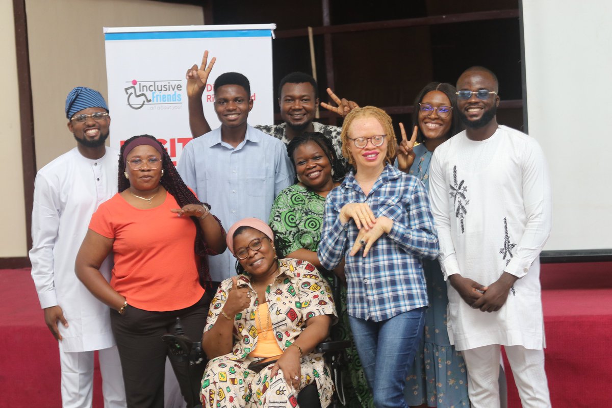 Inclusive Friends Association (@inclusivefrnds) on Twitter photo Meet the incredible minds driving the PWD-Digital Literacy Workshop in Lafia, our passionate team members and facilitators! This dynamic crew brought their expertise, energy, and encouragement every step of the way.
Thank you, <a href="/DisabRightsFund/">Disability Rights Fund</a>, for making this possible. Meet the incredible minds driving the PWD-Digital Literacy Workshop in Lafia, our passionate team members and facilitators! This dynamic crew brought their expertise, energy, and encouragement every step of the way.
Thank you, <a href="/DisabRightsFund/">Disability Rights Fund</a>, for making this possible.