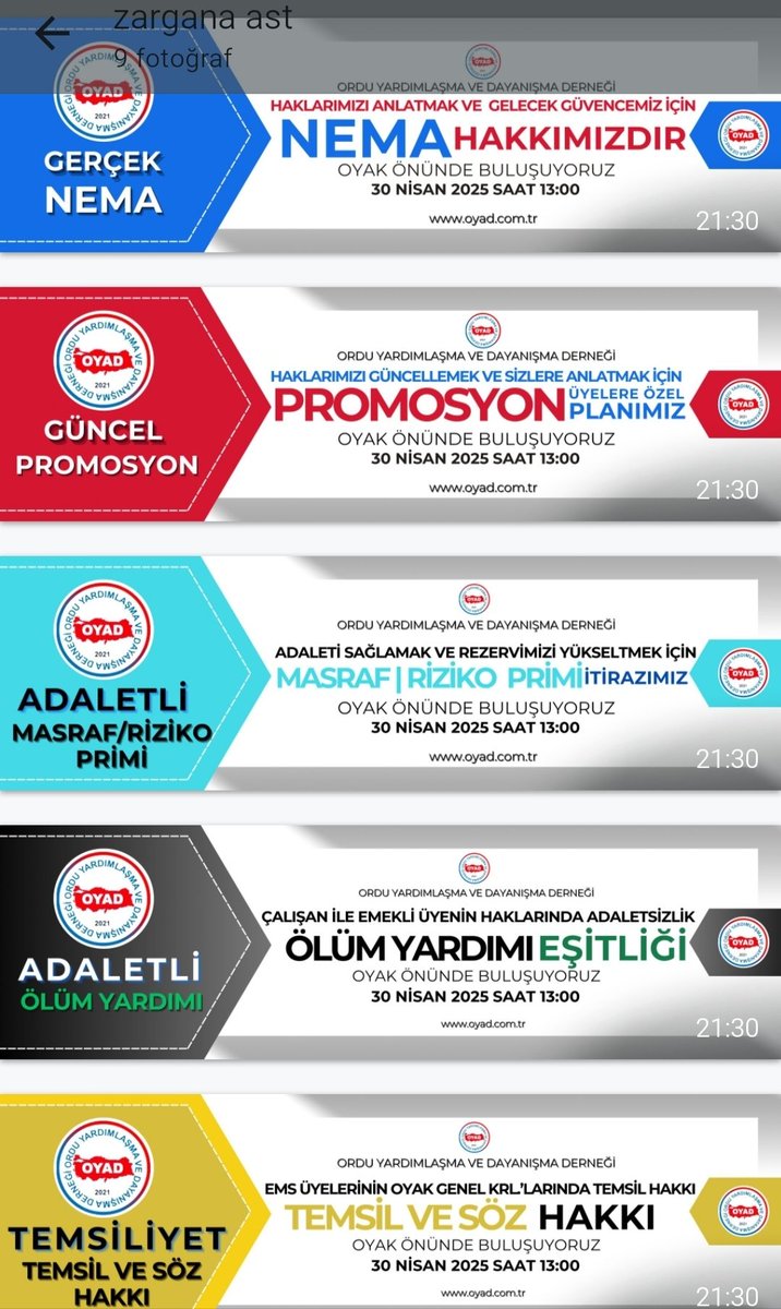 Ordu Yardımlaşma ve Dayanışma Derneği (@oyaddernegi) on Twitter photo #30NisandaOYAKÖnündeyiz
BASIN AÇIKLAMASINA katılım için aşağıdaki link üzerinden bölge temsilcilerimize ulaşabilirsiniz.
oyad.com.tr/kurumsal/temsi…
<a href="/ozturkomer66/">ömer öztürk</a>
<a href="/zotizoti90/">Zafer Çalışkan</a>
<a href="/76Dodo76/">YILMAZ BULUT</a>
<a href="/meditanmavi/">Mehmet TANRISEVEN</a>
<a href="/k45539/">Ahmet Kuş</a>
<a href="/Burhan95214409/">Burhan</a>
<a href="/yasin7284192/">yasin</a>
<a href="/BayramK42664568/">Bayram KURT</a>
<a href="/1905Aslanpala/">Pevril Pala (PALAOĞLU)</a>
@Cagsti #30NisandaOYAKÖnündeyiz
BASIN AÇIKLAMASINA katılım için aşağıdaki link üzerinden bölge temsilcilerimize ulaşabilirsiniz.
oyad.com.tr/kurumsal/temsi…
<a href="/ozturkomer66/">ömer öztürk</a>
<a href="/zotizoti90/">Zafer Çalışkan</a>
<a href="/76Dodo76/">YILMAZ BULUT</a>
<a href="/meditanmavi/">Mehmet TANRISEVEN</a>
<a href="/k45539/">Ahmet Kuş</a>
<a href="/Burhan95214409/">Burhan</a>
<a href="/yasin7284192/">yasin</a>
<a href="/BayramK42664568/">Bayram KURT</a>
<a href="/1905Aslanpala/">Pevril Pala (PALAOĞLU)</a>
@Cagsti