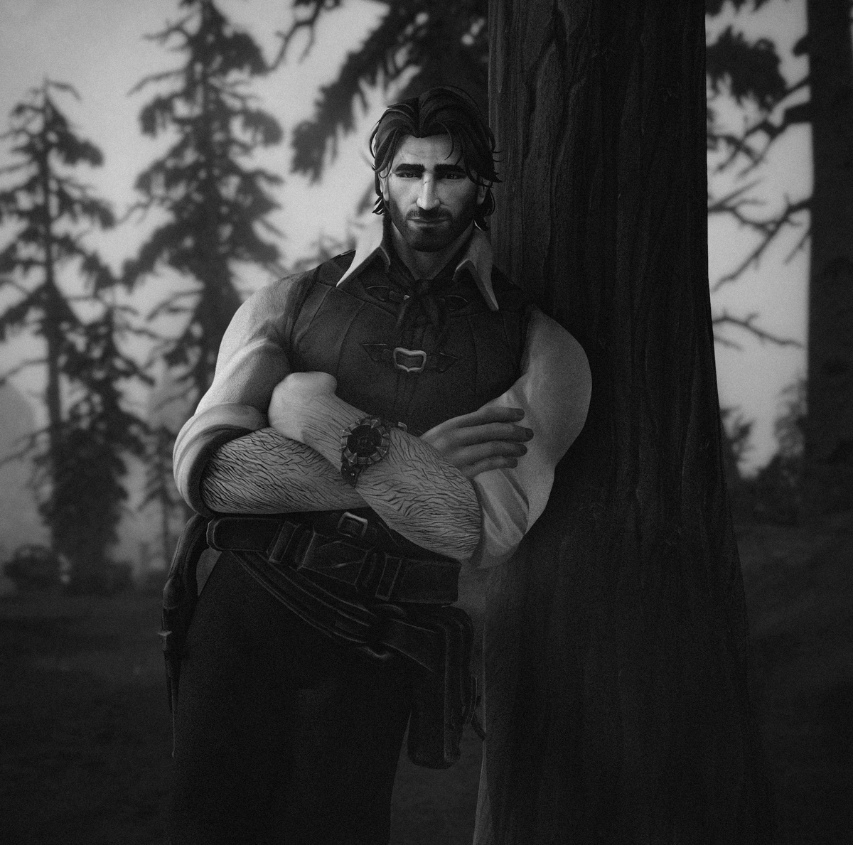 — Hey, smile even wider!

#worldofwarcraft #human #3d