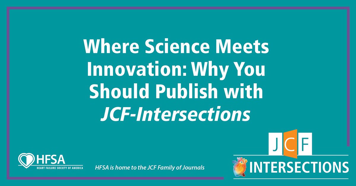 Nosheen Reza, MD, MS (@noshreza) on Twitter photo Congratulations to all sharing science & innovations at <a href="/HRSonline/">Heart Rhythm Society</a> #HRS2025 & <a href="/ISHLT/">The ISHLT</a> #ISHLT2025! 💫
Want to take your work to the next level? Consider submitting your original research, methodology/design, & perspectives to <a href="/JCFINT/">JCF Intersections</a>!
onlinejcfi.org
<a href="/JasonKatzMD/">Jason N. Katz</a> <a href="/HFSA/">HFSA</a> Congratulations to all sharing science & innovations at <a href="/HRSonline/">Heart Rhythm Society</a> #HRS2025 & <a href="/ISHLT/">The ISHLT</a> #ISHLT2025! 💫
Want to take your work to the next level? Consider submitting your original research, methodology/design, & perspectives to <a href="/JCFINT/">JCF Intersections</a>!
onlinejcfi.org
<a href="/JasonKatzMD/">Jason N. Katz</a> <a href="/HFSA/">HFSA</a>