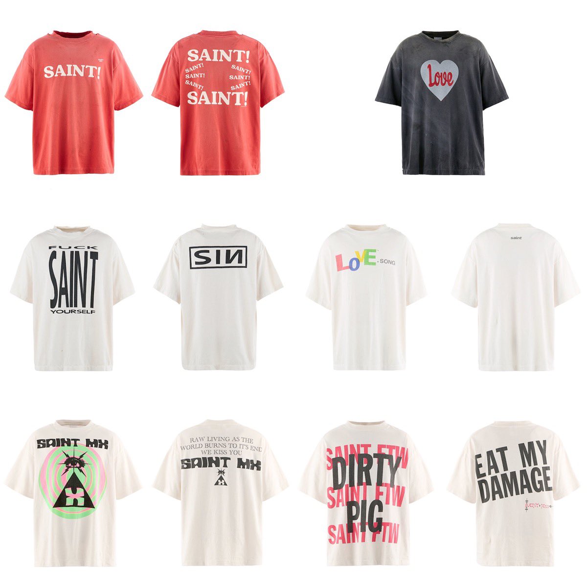 先行予約受付開始】©SAINT Mxxxxxx x The Dark Knight 25SS 8th Dropが 
