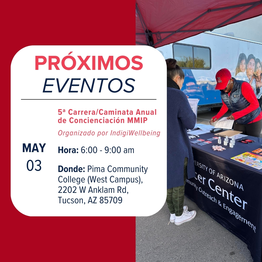 Si tienes planes de asistir a alguno de estos eventos, ¡te invitamos a que pases por nuestra mesa! Descubre más sobre COE y cómo estamos trabajando para lograr un #AZLibredeCáncer