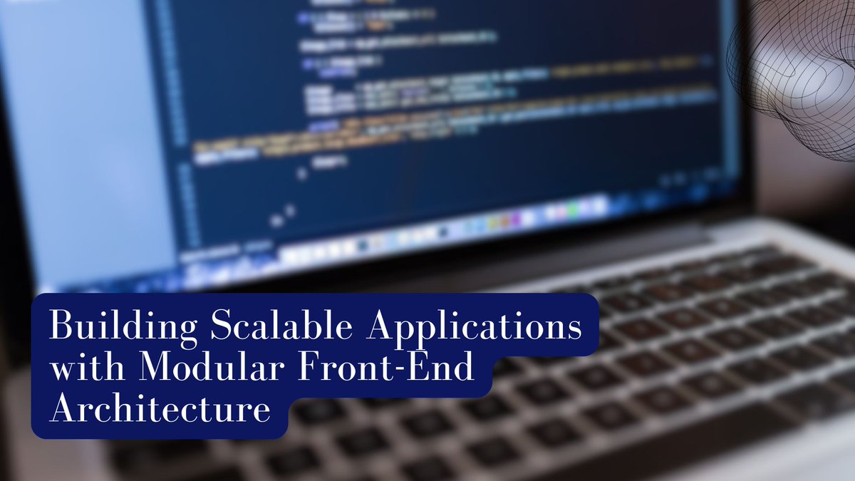 cyclobold's tweet image. Building scalable apps just got smarter. Discover how Micro Frontends power flexibility, speed, and innovation! 🚀
#MicroFrontends #WebDev #ScalableApps #TechTrends #Frontend
linkedin.com/pulse/building…