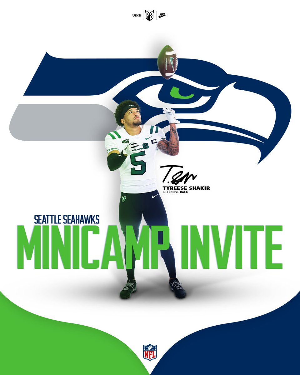 Portland State Football (@psuviksfb) on Twitter photo Go be great, Tyreese!
One of last year's captains picked up a minicamp invite from the <a href="/Seahawks/">Seattle Seahawks</a>. ๐
#GoViks | #DefendTheShip Go be great, Tyreese!
One of last year's captains picked up a minicamp invite from the <a href="/Seahawks/">Seattle Seahawks</a>. ๐
#GoViks | #DefendTheShip
