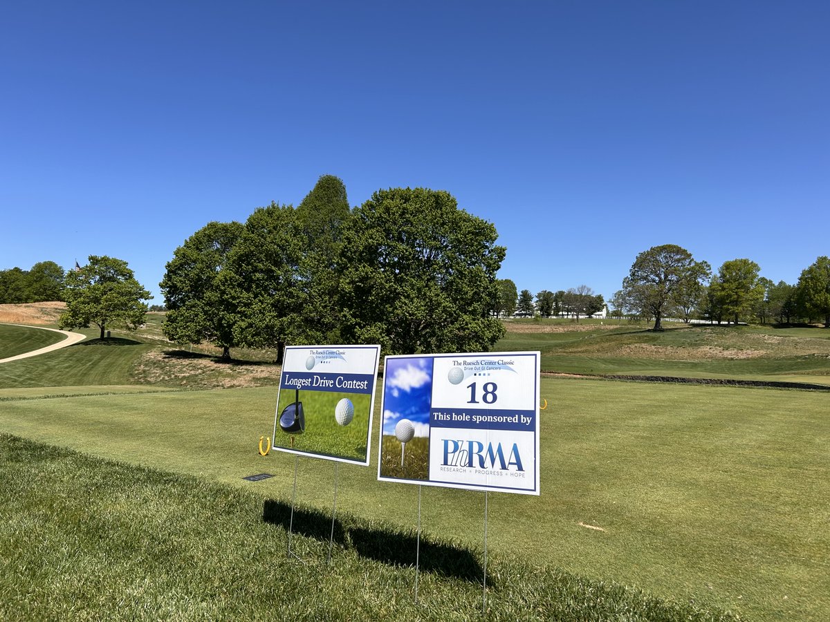 Cure GI Cancers (@rueschcenter) on Twitter photo It’s a beautiful day for the 8th Annual Ruesch Center Classic golf tournament. This event provides vital support for GI cancer research at <a href="/LombardiCancer/">Georgetown Lombardi</a>. We are grateful for our sponsors and players' continued commitment to the Ruesch Center's work. It’s a beautiful day for the 8th Annual Ruesch Center Classic golf tournament. This event provides vital support for GI cancer research at <a href="/LombardiCancer/">Georgetown Lombardi</a>. We are grateful for our sponsors and players' continued commitment to the Ruesch Center's work.