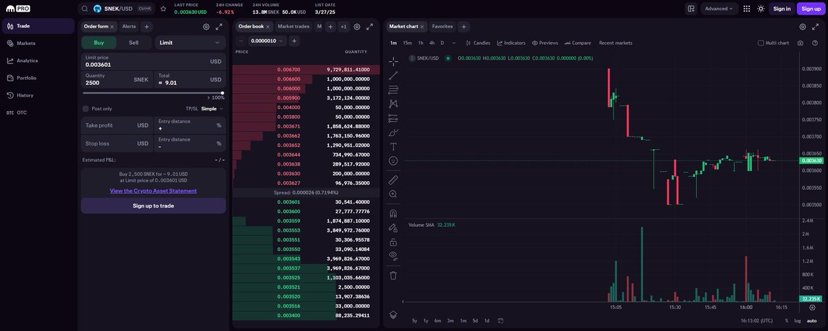 HUGE CONGRATULATIONS TO <a href="/snek/">Snek 🐍</a> 🪙

$SNEK is live on <a href="/krakenfx/">Kraken Exchange</a> 

🐍🐍🐍🐍🐍🐍🐍
