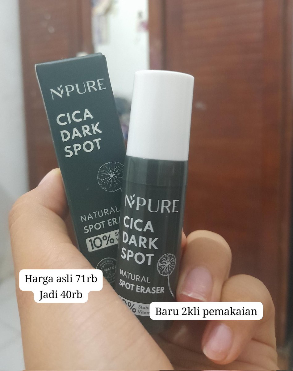 satorukamisama's tweet photo. Preloved Npure-Licorice Series
Brightening Set,Bisa juga untuk memudarkan bekas jerawat dan mencerahkan.
Harga tertera digambar ya,blh nego tipis.
Bisa beli satuan.
Lokasi Medan-Padang bulan.
Tf langsung kirim🙏🏻
#npure #skincare #preloved 
#wts https://t.co/p5HPhQmCUn