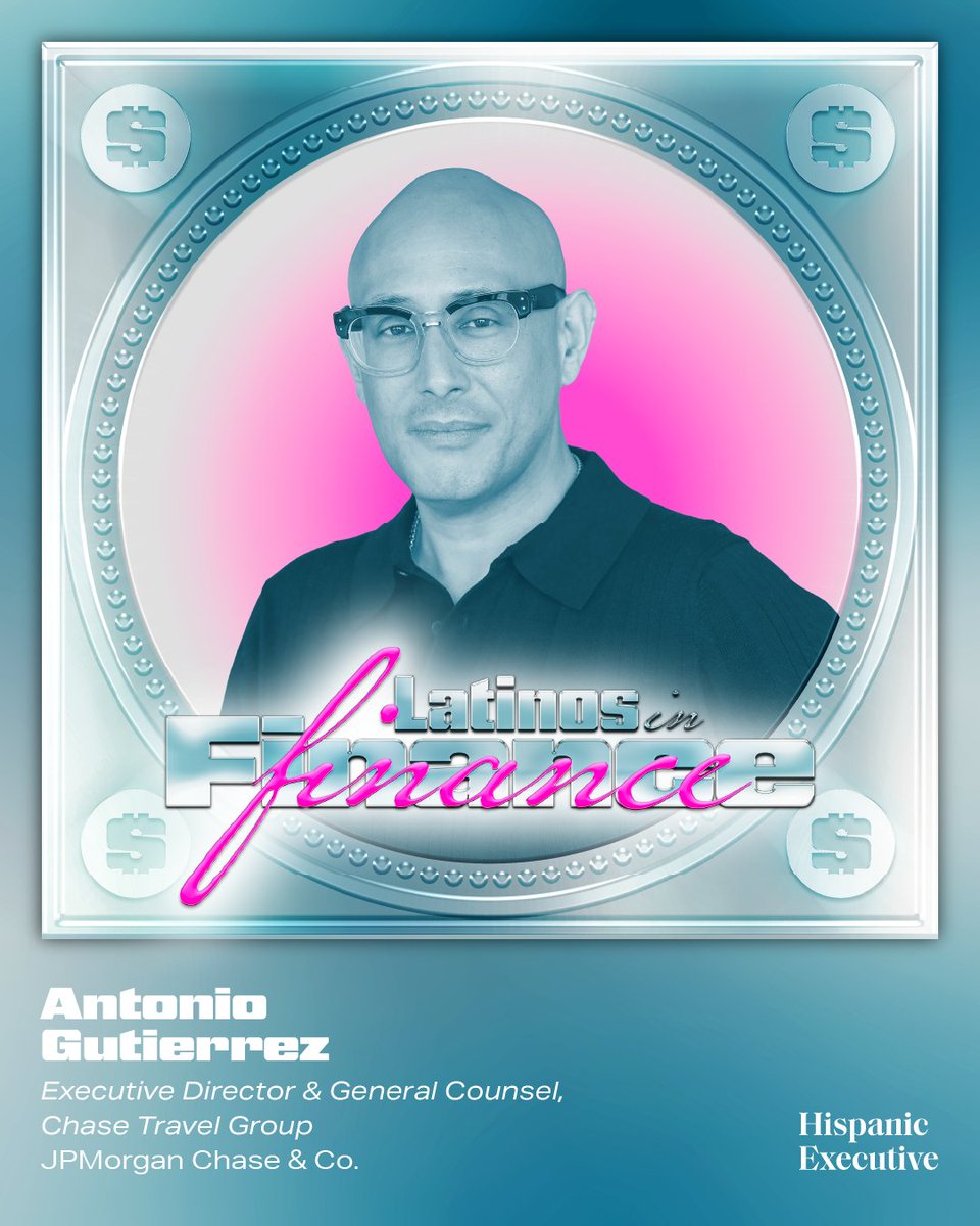 Antonio “Tony” Gutierrez is helping JPMorgan Chase take off in the travel industry. ✈️💼
📖 hubs.ly/Q03k4w2v0