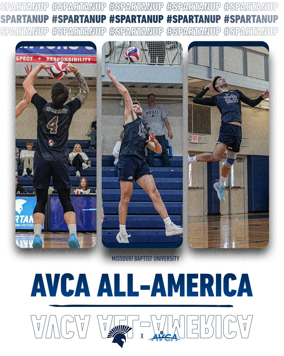 Michael Olson, David Rudic, and Marko Jovanovic were selected as <a href="/AVCAVolleyball/">AVCA</a>  All-Americans today! All three earn the award for the first time in their respective careers. #SpartanUp

Read More: mbuspartans.com/news/2025/4/28…