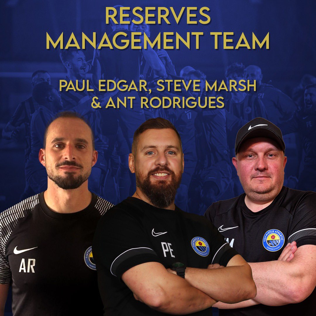 Tintwistle Athletic (@tinnyathleticfc) on Twitter photo ๐ฃ๏ธNEW MANAGEMENT TEAM ๐ฃ๏ธ
We are delighted to announce that Paul <a href="/coachpedgar/">Paul Edgar</a>, Steve <a href="/Coach_SteveM/">Steve Marsh</a> and Ant <a href="/PT_Rod/">Ant Rodrigues</a> will be taking over the reins of @TAFC_Reserves team from Rob for the 25/26 season. We would like to wish them all the very best going forward! ๐ค
#Jointhejourney โฝ๏ธ ๐ฃ๏ธNEW MANAGEMENT TEAM ๐ฃ๏ธ
We are delighted to announce that Paul <a href="/coachpedgar/">Paul Edgar</a>, Steve <a href="/Coach_SteveM/">Steve Marsh</a> and Ant <a href="/PT_Rod/">Ant Rodrigues</a> will be taking over the reins of @TAFC_Reserves team from Rob for the 25/26 season. We would like to wish them all the very best going forward! ๐ค
#Jointhejourney โฝ๏ธ