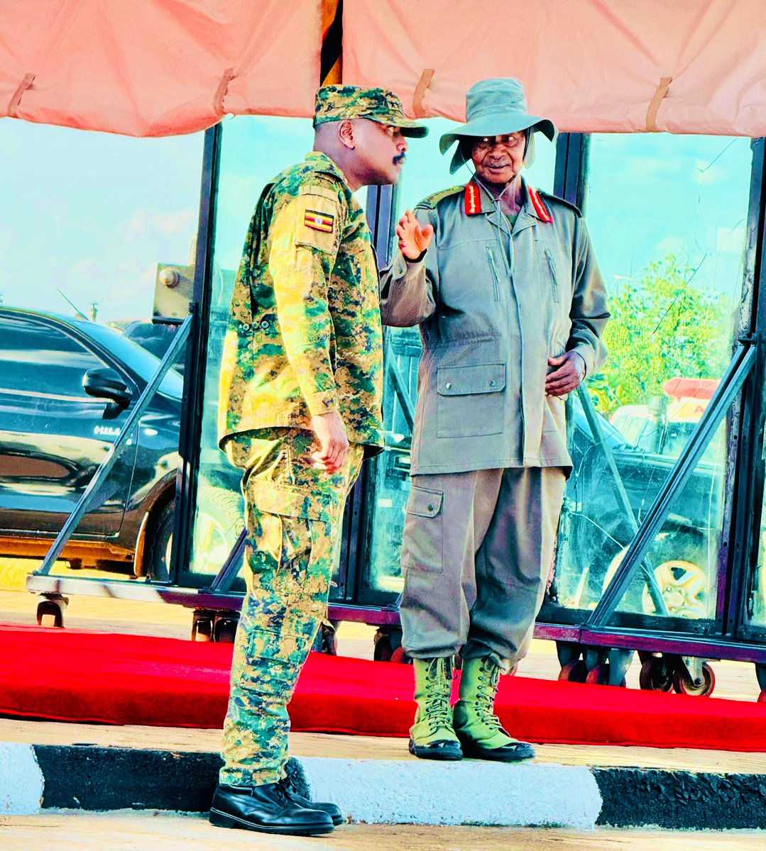 KMSmedianetwork's tweet photo. #KMSQuotes: @mkainerugaba, “It is abhorrent and sacrilegious really, for any commander or officer to misuse or divert resources for selfish gain. I must add, Your Excellency, that we shall not hesitate to take decisive action against those who do not heed this call. We are confident that we will achieve the set milestones one at a time. We are trying to do this, among others, by ensuring value for money for every shilling. We will no longer tolerate wastage and abuse of our limited and scarce resources that would otherwise improve the operating conditions of our brave soldiers. We are constantly training at all levels, acquiring the equipment we need, and sharpening our lethality. The dangers and threats we face are constantly evolving, and so must we”