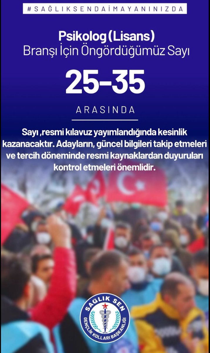Türkiye’nin diyetisyen, psikolog ve fizyoterapiste verdiği değer bu kadarcık.. 

Bu meslekleri bitirdiniz. İnsanları bu bölümleri okuduğu, hatta üstüne sınava çalıştığı için de pişman ettiniz. Binlerce insan bir gecede pişman oldu!

#SağlıktaLisansaAdilKadro