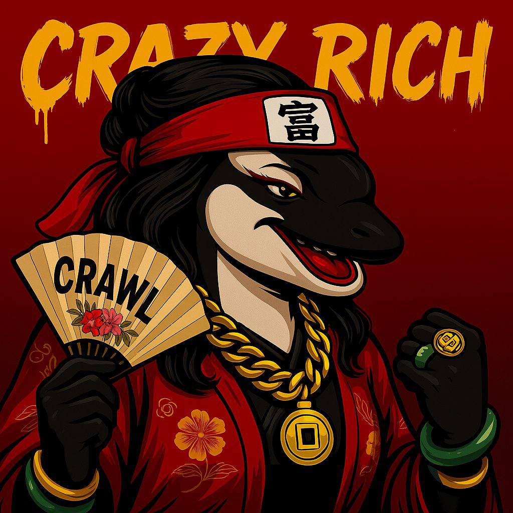 kayceeisgoated's tweet image. Not every token can say it&apos;s backed by a real mission.
$CRAWL is here to dominate Web3 culture.
From the depths to the top—watch us rise.

Stay locked in with @CrazyRichWhale!
#CRAWL #Web3Narrative #RoninChain