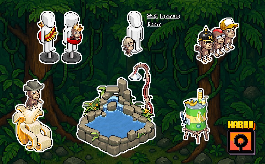 🙉 “𝗟𝗼𝘀𝘁 𝗠𝗼𝗻𝗸𝗲𝘆” 𝗖𝗼𝗹𝗹𝗲𝗰𝘁𝗶𝗯𝗹𝗲 𝗦𝗲𝘁!

Collectibles Shop purchases coming this June 👀