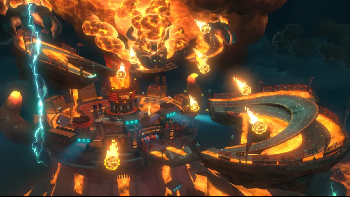 DynamoSuperX's tweet photo. bowser's castle from mario kart world is...

IDK, what do y'all think??? it's interesting. https://t.co/82RgA8xpcS