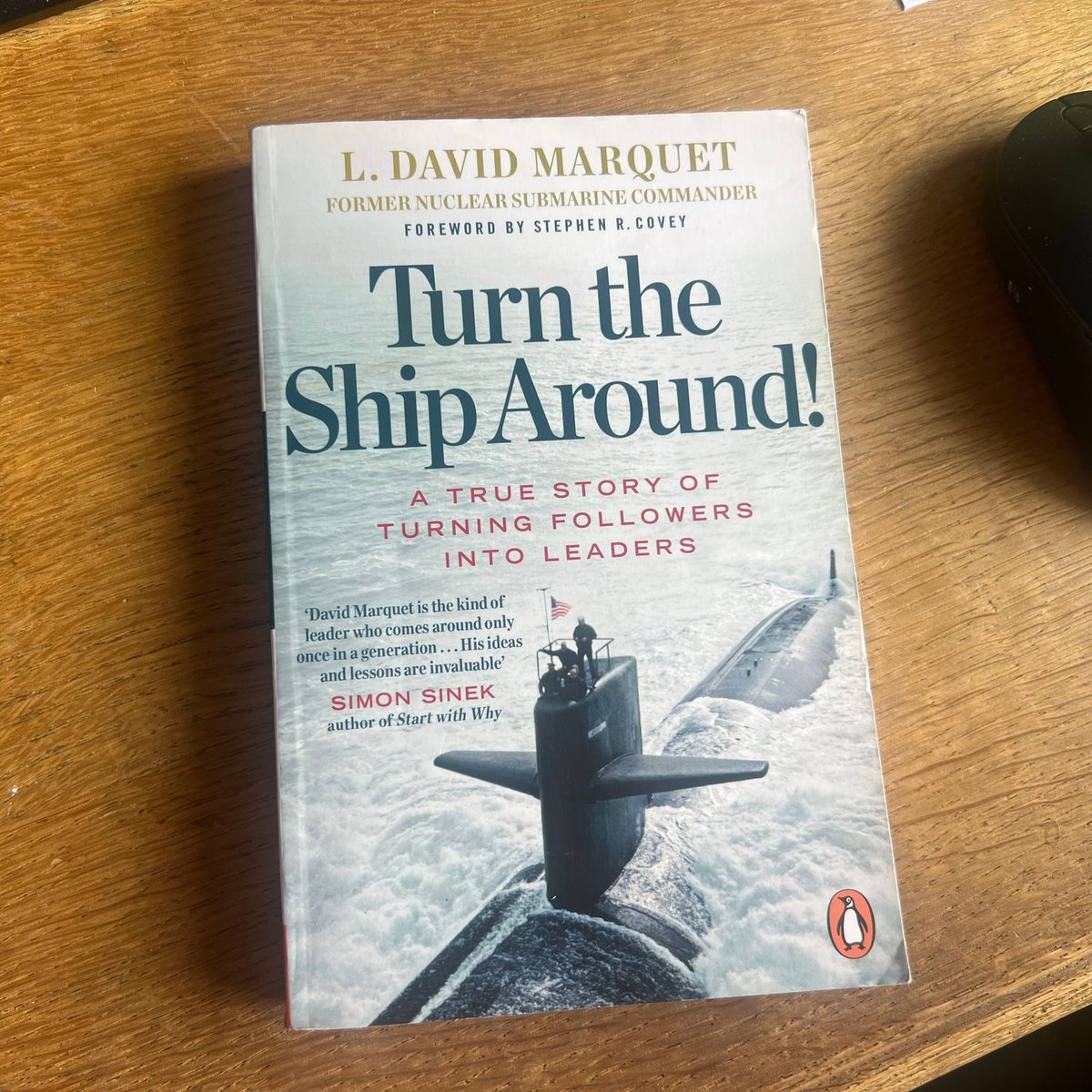 Probably my favourite book on leadership, if you’re looking for your next read I couldn’t recommend this more.