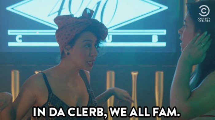 His homegirl talking about starting a new Klan out of love: