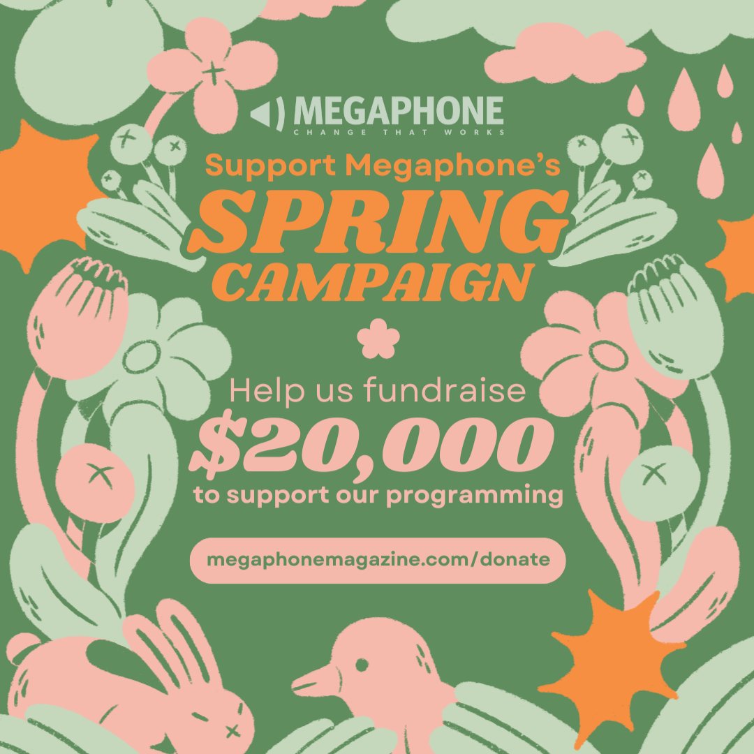 Megaphone is highlighting some of the wonderful work by some of our dedicated women vendors + writers! Priscillia has been with Megaphone for over a decade and is a steadfast member of our peer newsroom, The Shift. Donate to Megaphone today to support women like Priscillia!