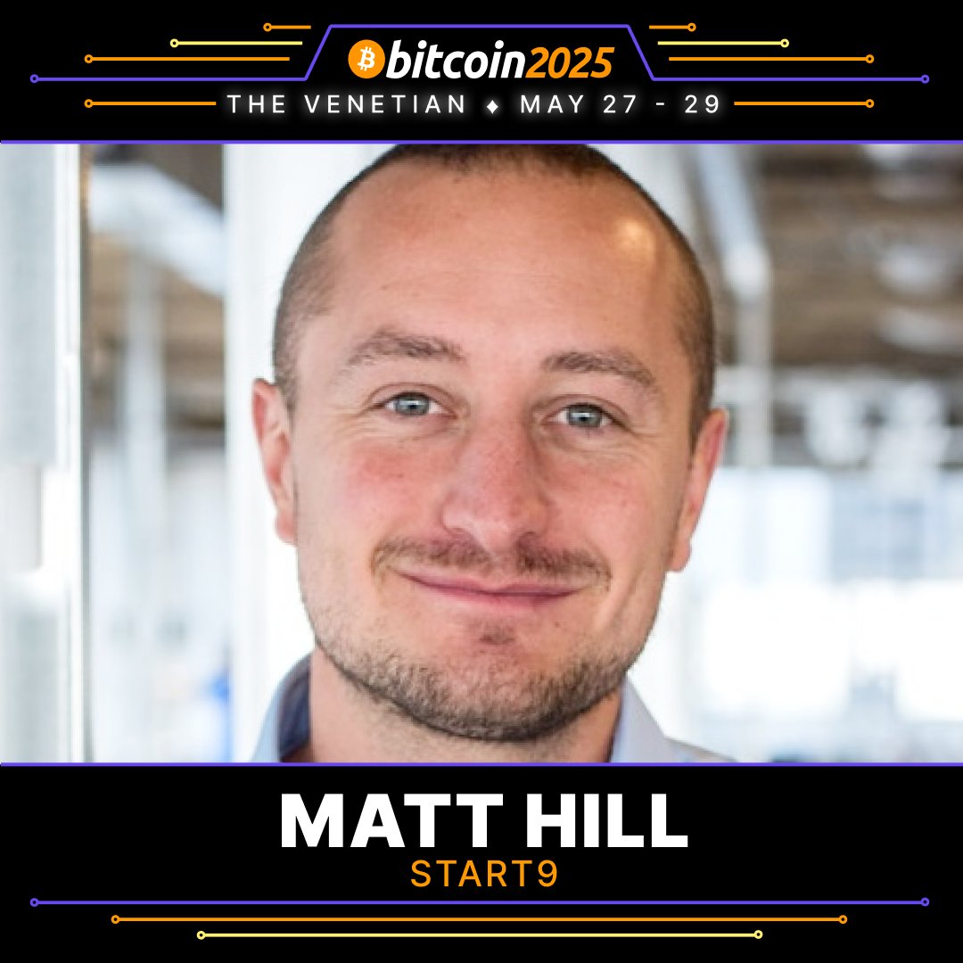 START9 CEO MATT HILL TO SPEAK AT #BITCOIN 2025 🚀

"Building technology for the sovereign individual." ✊