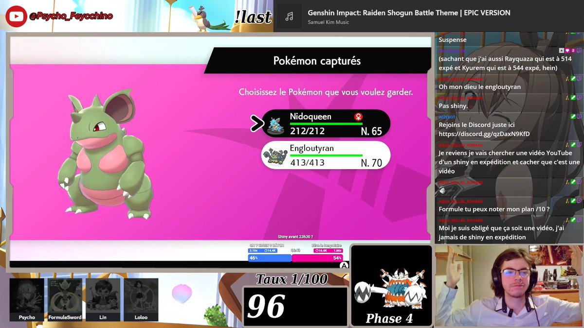 PsychoFeycchino's tweet photo. Le stream anniversaire qui m'a régalé en shiny avec 2 cibles et une phase non indésirable
Canarticho-Galar : https://t.co/BxDWCKuFSg
Nidoqueen : https://t.co/vHJ9QSDnET
Engloutyran : https://t.co/X3AZa0DRM3 https://t.co/pWwvmWiCu0