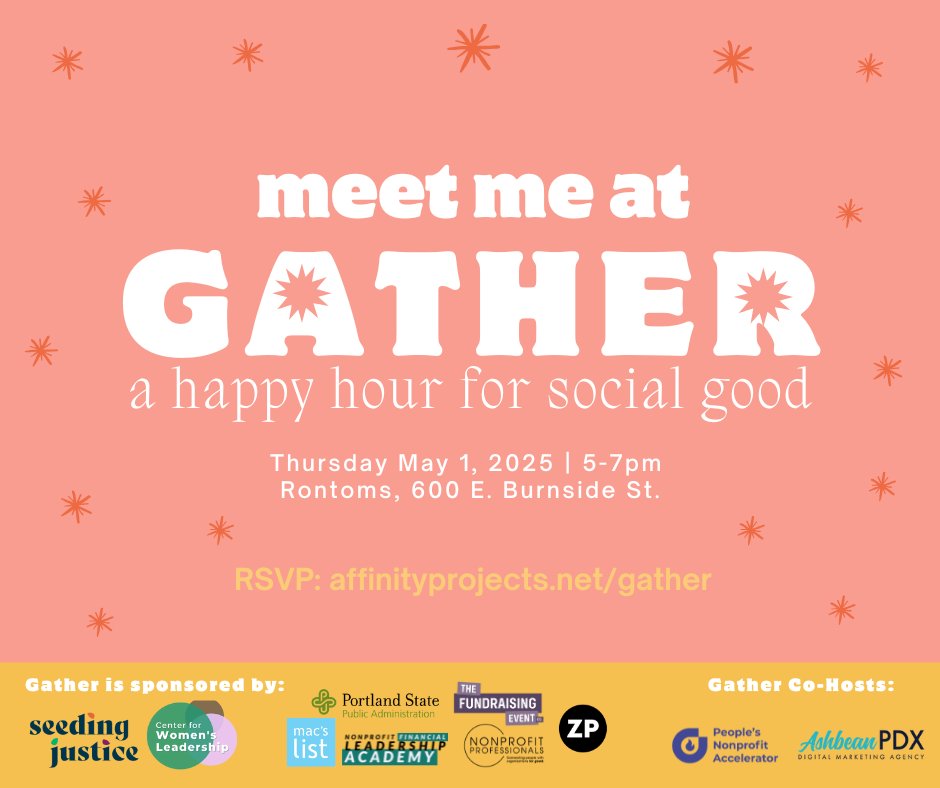Macs_List's tweet image. We’re proud to sponsor Gather, a networking happy hour for professionals passionate about social justice and community impact. Join us from 5-7 p.m. Thursday, May 1, at Rontoms to connect with like-minded peers. RSVP today! ✨ #NetworkingForGood ow.ly/tHC250VIvXP