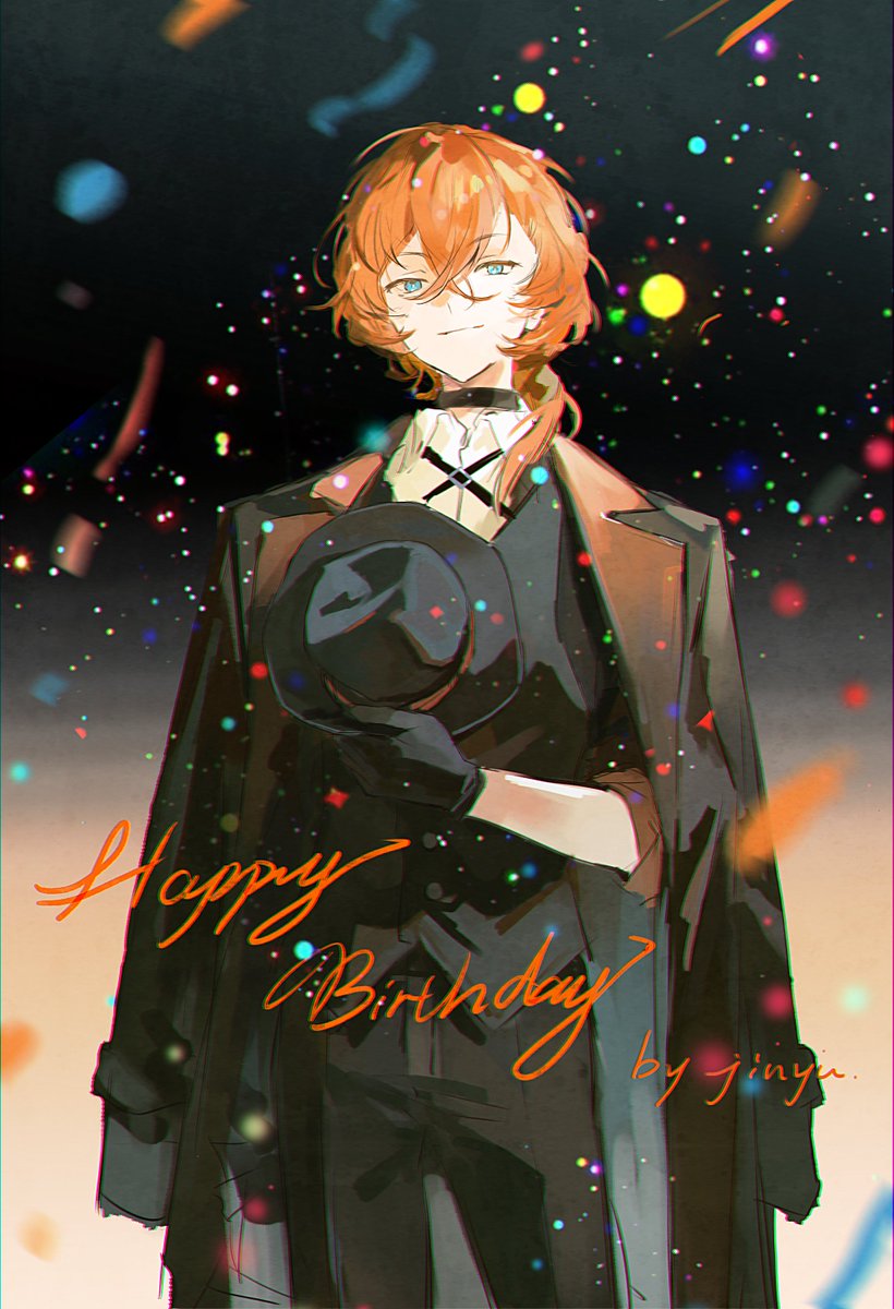 jinyusmall's tweet image. 🍊🍊
#4月29日は素敵帽子くんの誕生日 
#文スト最小幹部生誕祭2025 
#文スト最小幹部生誕祭