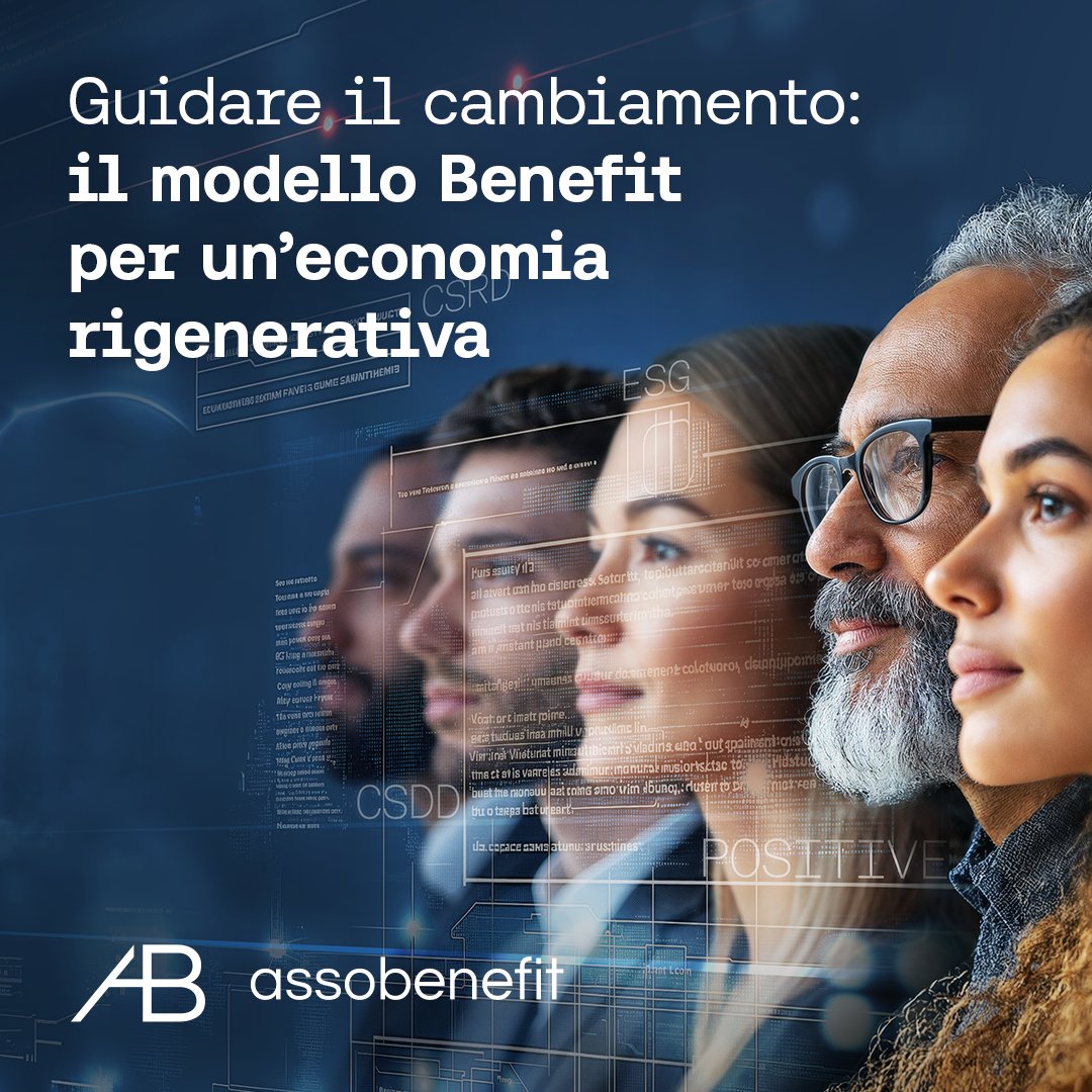 assobenefit (@assobenefit) on Twitter photo “Guidare il cambiamento: il modello Benefit per un’economia rigenerativa”
📍<a href="/CariploFactory/">CariploFactory</a> Milano | 20 maggio, h.9:00–13:30
Scopri il programma della VI Giornata nazionale delle #societàbenefit👉 assobenefit.org/wp-content/upl…
🔵 Con il contributo di <a href="/FondCariplo/">Fondazione Cariplo</a>
#guidailcambiamento “Guidare il cambiamento: il modello Benefit per un’economia rigenerativa”
📍<a href="/CariploFactory/">CariploFactory</a> Milano | 20 maggio, h.9:00–13:30
Scopri il programma della VI Giornata nazionale delle #societàbenefit👉 assobenefit.org/wp-content/upl…
🔵 Con il contributo di <a href="/FondCariplo/">Fondazione Cariplo</a>
#guidailcambiamento
