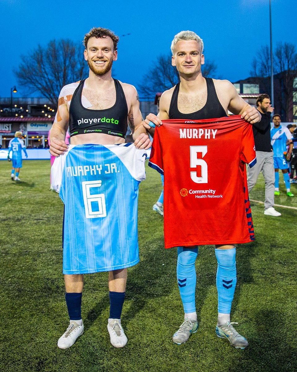 USL Jรคgermeister Cup (@usl_cup) on Twitter photo Family ties ๐ค
The brotherly love was on ๐๐ฎ๐ฅ๐ฅ ๐๐ข๐ฌ๐ฉ๐ฅ๐๐ฒ on as <a href="/johnny_futbol8/">john murphy</a> (<a href="/ForwardMSNFC/">Forward Madison FC</a>) and <a href="/jvmurph_14/">James Murphy</a> (<a href="/IndyEleven/">Indy Eleven</a>) shared the pitch on Saturday! ๐ Family ties ๐ค
The brotherly love was on ๐๐ฎ๐ฅ๐ฅ ๐๐ข๐ฌ๐ฉ๐ฅ๐๐ฒ on as <a href="/johnny_futbol8/">john murphy</a> (<a href="/ForwardMSNFC/">Forward Madison FC</a>) and <a href="/jvmurph_14/">James Murphy</a> (<a href="/IndyEleven/">Indy Eleven</a>) shared the pitch on Saturday! ๐